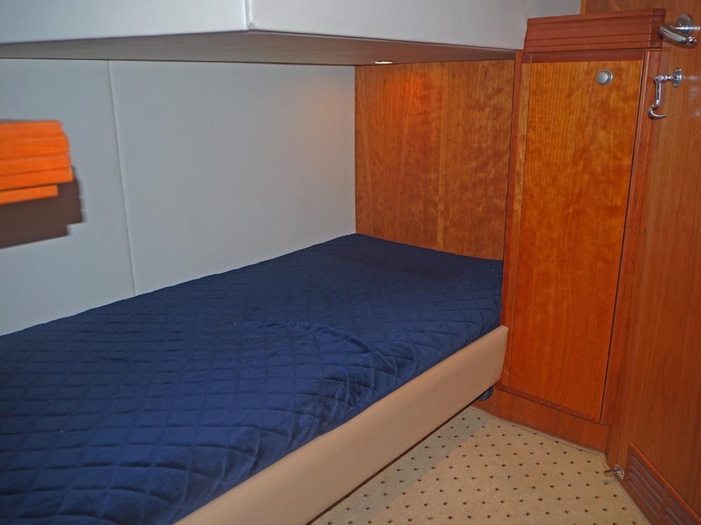 Cabin en avant, H&eacute;bergements